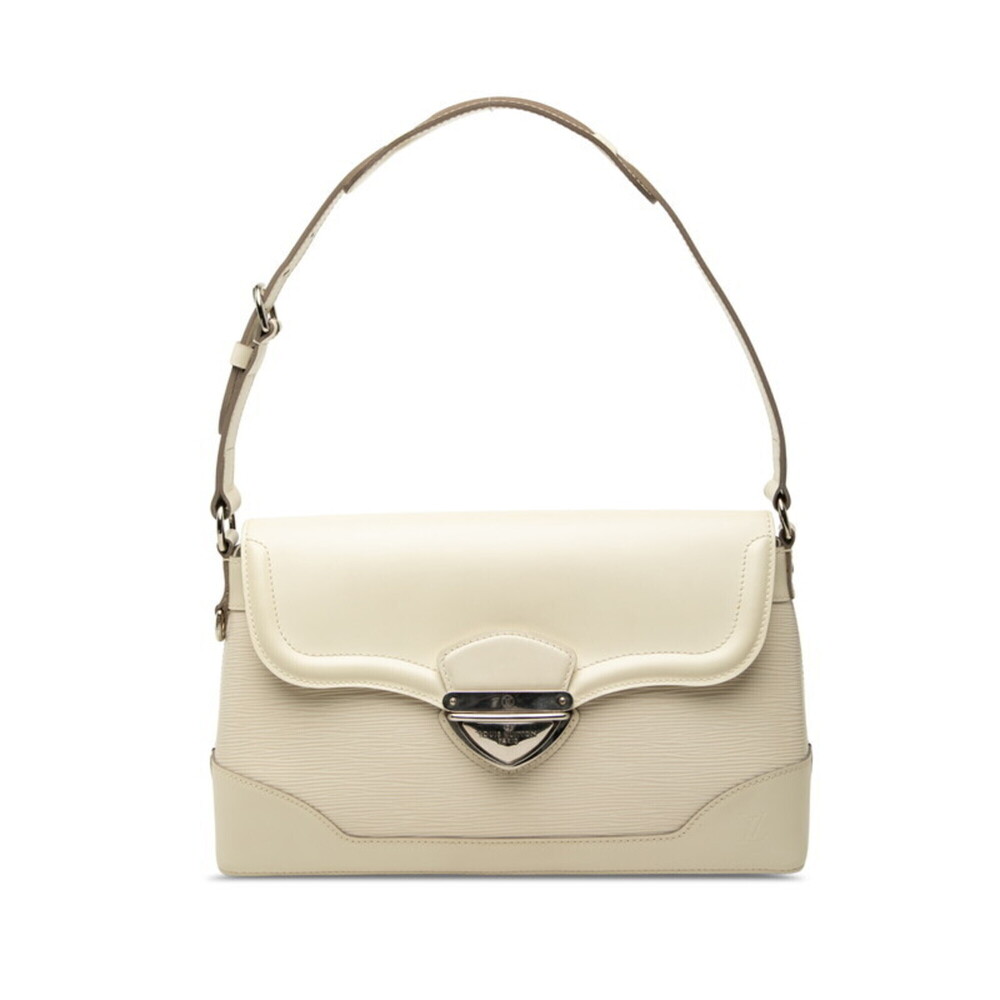 Louis Vuitton Epi Bagatelle PM Shoulder Bag, One-Shoulder M4023J, White Leath...